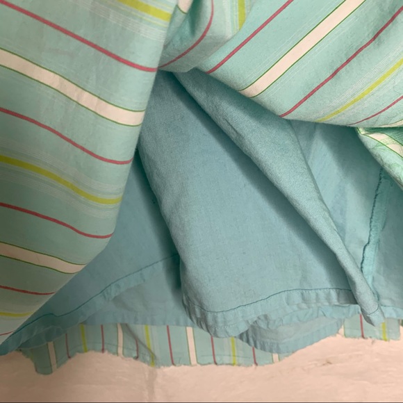 Old Navy Floral Tie Striped Layered Mini Skirt - Picture 12 of 15